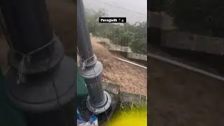 Pavagadh Hills📍⛰️                #pavagadh #pavagadhtemple #pavagadhwaterfall #pavagadhmefullpani