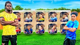 EA FC 25 ULTIMATE TEAM CARD BATTLE vs KID RONALDO!!