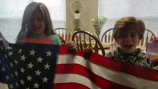 Juramento à bandeira americana / Pledge to the flag