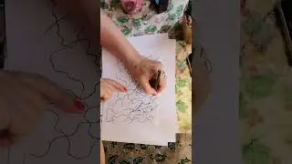 Нейрографика на тема благодарност към семейството