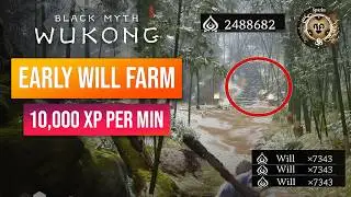Black Myth Wukong XP Farm | Sparks Farm & Will Farm In Chapter 1 After Patch 1.0.8 | Early Game