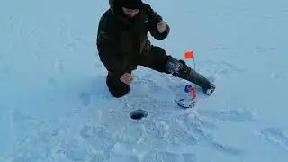 Зимняя рыбалка на Вуоксе. Третий выезд.
