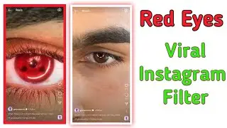 Viral Red Eyes instagram filter 2021 | Naruto Eyes | sharinga  effect