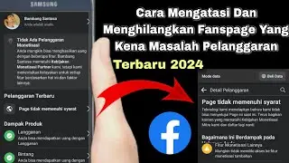 TERBARU..!! CARA MENGATASI PELANGGARAN KEBIJAKAN MONETISASI HALAMAN FACEBOOK