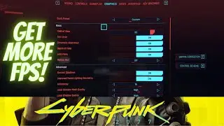 Cyberpunk 2077 | Increase Your FPS with These Settings Changes!