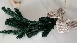 Easy Christmas Wreath From Paper