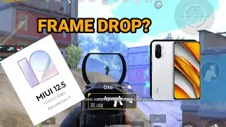 POCO F3 UPDATE MIUI 12.5.8.0 TEST PUBG MOBILE