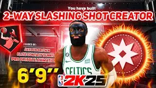 How To Make a “2-WAY SLASHING SHOT CREATOR” Build in NBA 2K25! A True 2-Way Offensive Juggernaut!