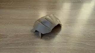 Origami paper bug   /   Оригами жук из бумаги