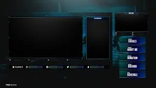 Free Animated Fortnite Twitch Live Stream Overlay Package Template