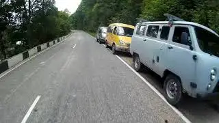На скутере в горы. 