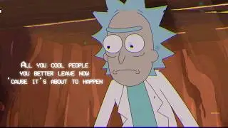 Rick And Morty X Ed Sheeran & Travis Scott - Antisocial [ Un Official Lyric Video Fan Made]