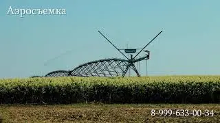Завораживающие кадры полей! Съемка с квадрокоптера!