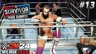 WWE 2K24 - My Rise 13 - WARRRRGAMESSSSSSSSS!!!!