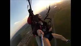 Полет на параплане