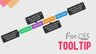 How to Create Tooltips using Pure CSS