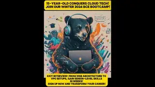 15-Year-Old Conquers Cloud Tech! Join Our Winter 2024 BCE Bootcamp!