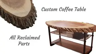 CUSTOM COFFEE TABLE (Junk to Treasure)