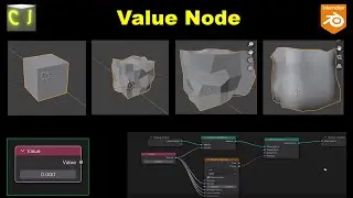 Value Node - Geometry Nodes in Blender