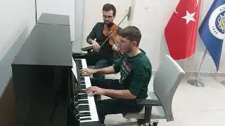 Nazende Sevgilim piyano-keman cover