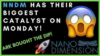NNDM STOCK HAS THER BIGGEST CATALYST YET MONDAY! - Investors Beware! - Nano Dimension Stock Analysis