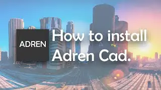 How to setup and install Adren cad system |Free Cad System| (outdated)