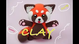 👉 Full Video | How to Make Red Panda with Clay