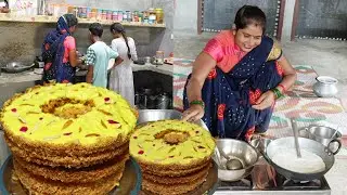 🌺मुझे तो बच्चों का खेल लगता है💃लो जी बन गया सावन स्पेशल राजस्थानी रबड़ी मलाई घेवर(ghevar recipe)🌺🌺