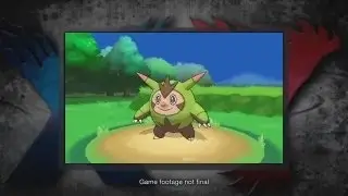 Pokemon X and Y : Kalos Starter Evolution Trailer