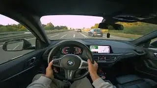 German Autobahn after Work Drive | No Talking Just Driving | 4K