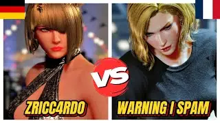 Tekken 8 ▰ ZRICC4RDO (Anna) Vs WARNING I SPAM (#1 Ranked Nina) ▰ INSANE Matches!