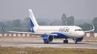 Indigo airline airbus a320 closeup takeoff 🛫😍