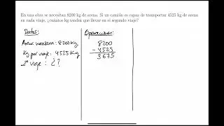 Números naturales #8: Problemas asociados a la resta