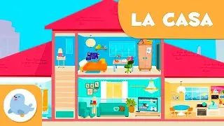 Aprèn les habitacions de la casa | Vocabulari per a nens en català