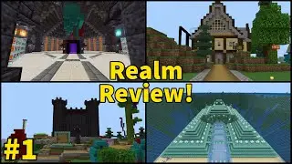 I Reviewed My Subscribers Realm! | Minecraft Realm Reviews #1