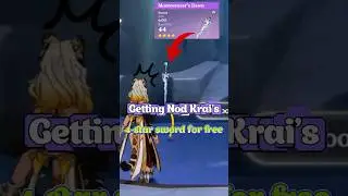Getting Nod-Krai's superb 4-star sword for free