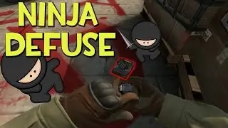 Ниндзя дефьюз в CS:GO!