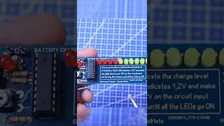 Battery voltage level indicator 