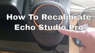 How to Reset & calibrate Echo Studio Pro