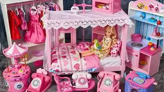8 Minutes Satisfying with Unboxing Barbie Family Playset, Doll Dressup Set Toys ASMR | Review Toys