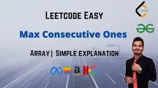 Max Consecutive Ones | Leetcode 485 | Easy Understanding |  Leetcode Problems 