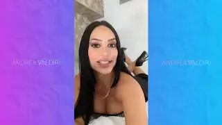 ANDREA VALDIRI  Gira de Medios 👱🏽 ♀️