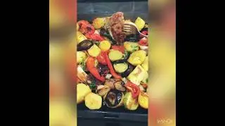 Реально  вкуснооо!!  Приготовьте  приготовьте  обязательно!!любимые овощи и мясо вареный 👍🏻👍🏻