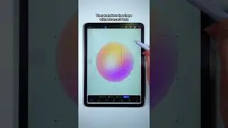 How To Create Abstract Gradients in Procreate 🤩 