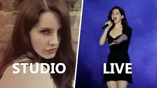 LANA DEL REY - STUDIO VS LIVE (Summertime Sadness, 2018)