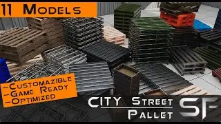 SoftField's Pallet Set Asset for UE5