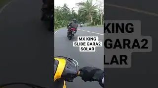 MX KING SLIDE GARA GARA SOLAR DI LUMBIR #MXKING #CRASH