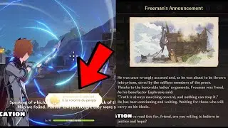 Freeman's Announcement Treasure Location & Puzzle | Genshin impact 4.2