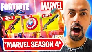 *MARVEL* FORTNITE SEASON 4 HAT KRANKES POTENZIAL! | NEUE WAFFEN UVM.
