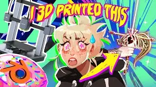 I tried to learn 3D printing & modeling in 7 days ⚡🌠 (ft. AnkerMake M5C)